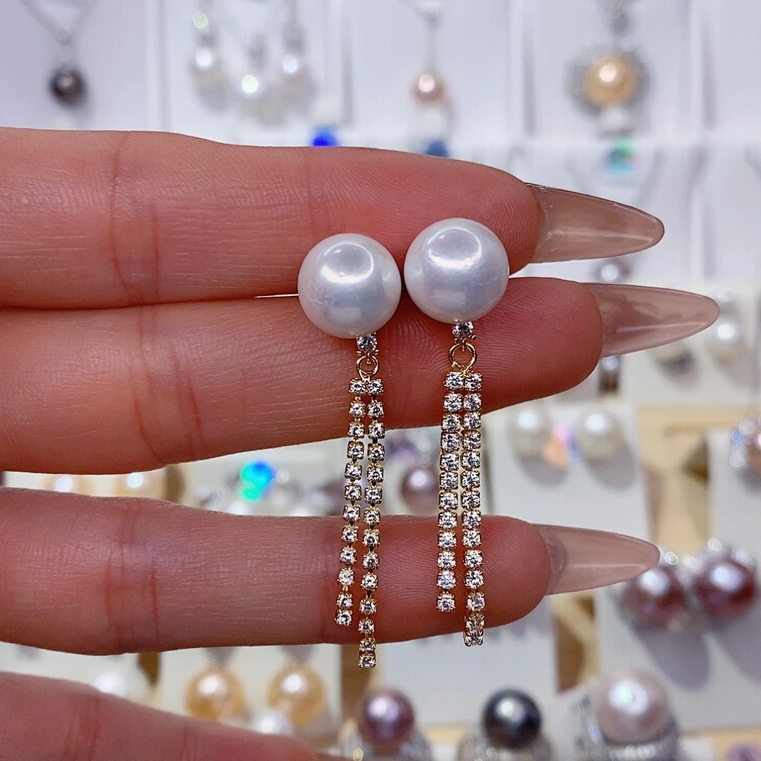 耳饰未镶嵌淡水珍珠