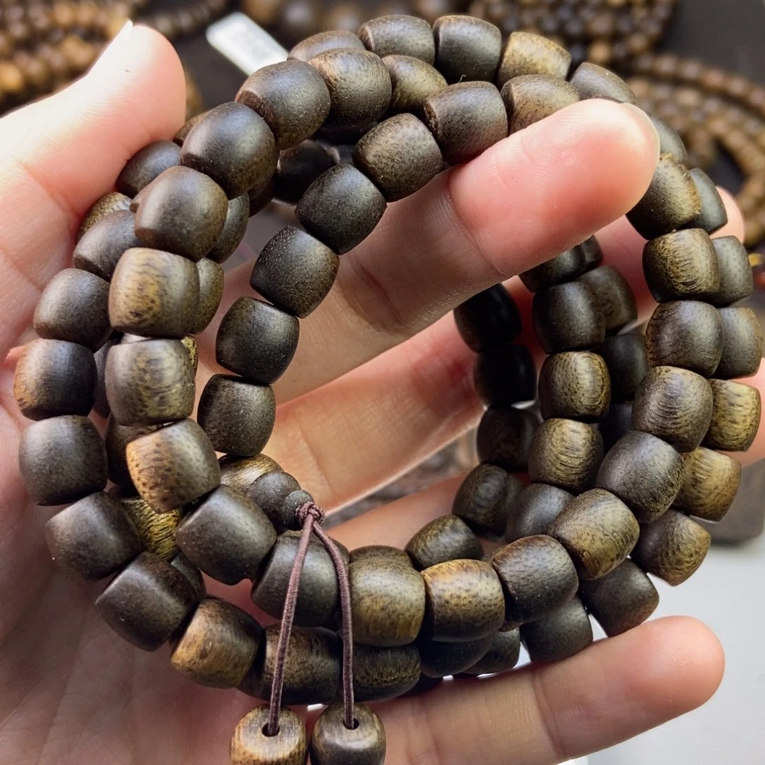 手串沉香木用****8越南白沉香