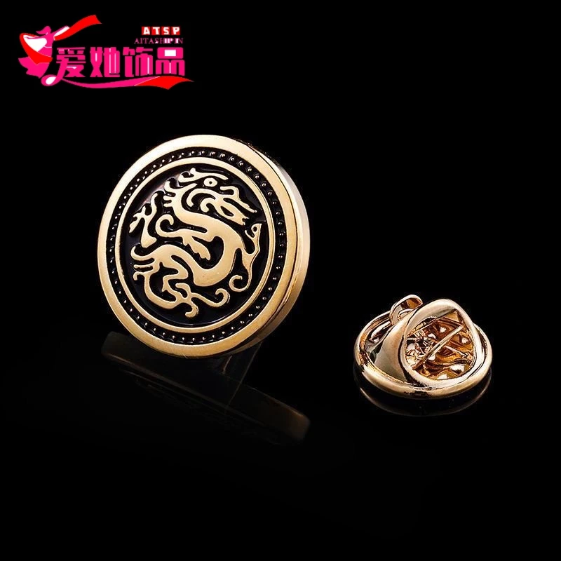 铜合金胸针  2025小香风新款胸针高级感生肖图腾气百搭配饰胸针