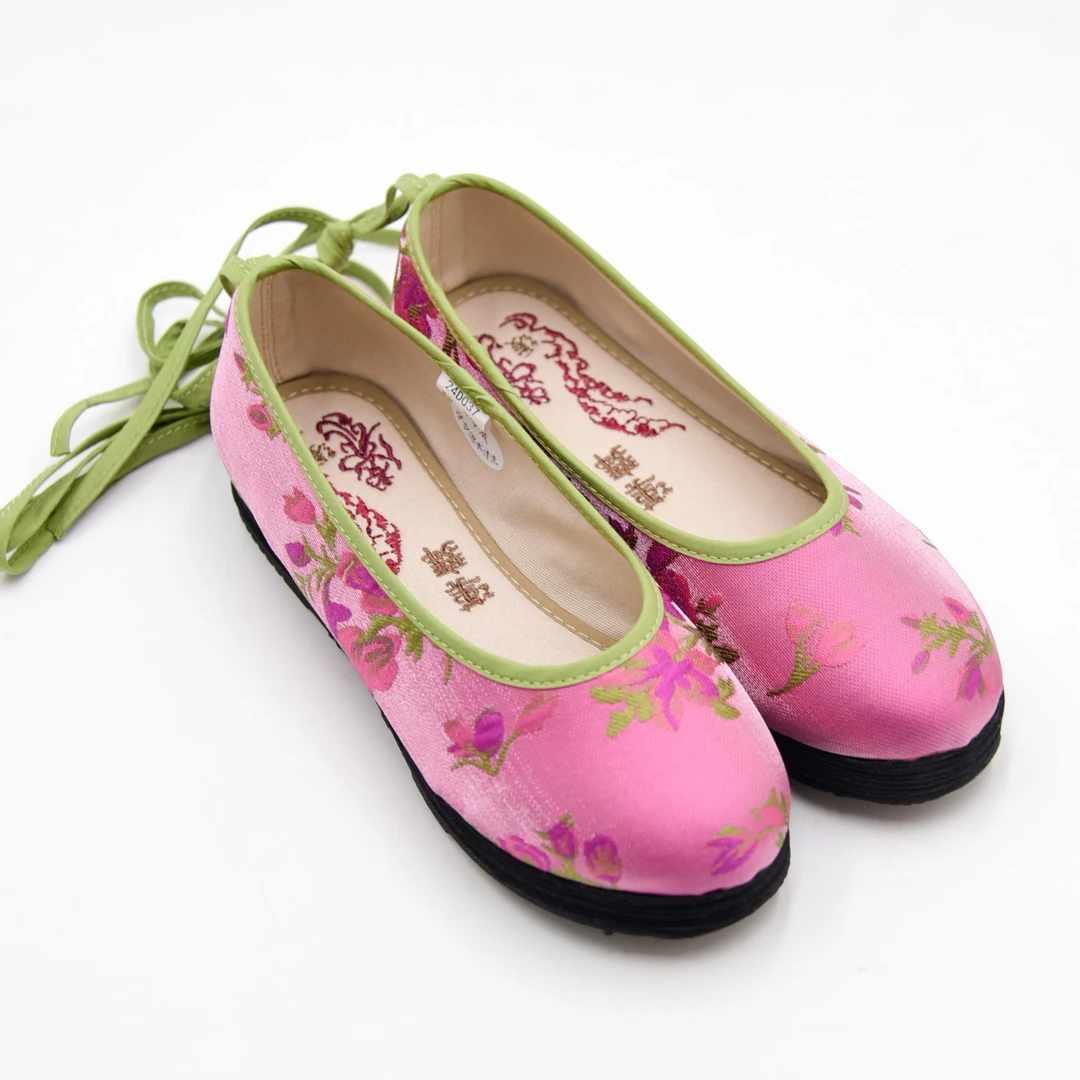 【可心】汉舞中国风千层底布鞋复古平底女士布鞋软底女单鞋