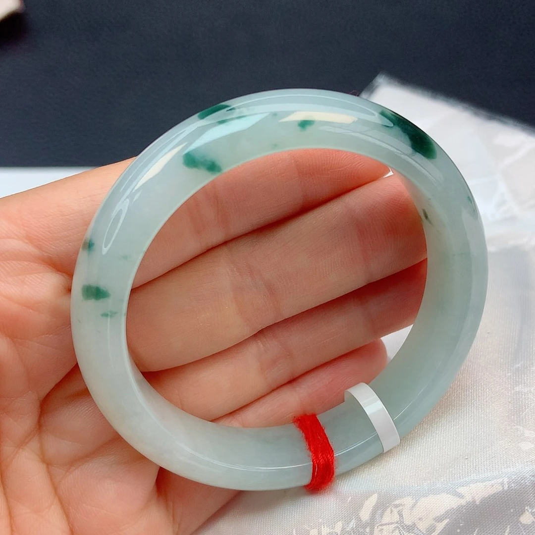 未镶嵌手镯翡翠51圈