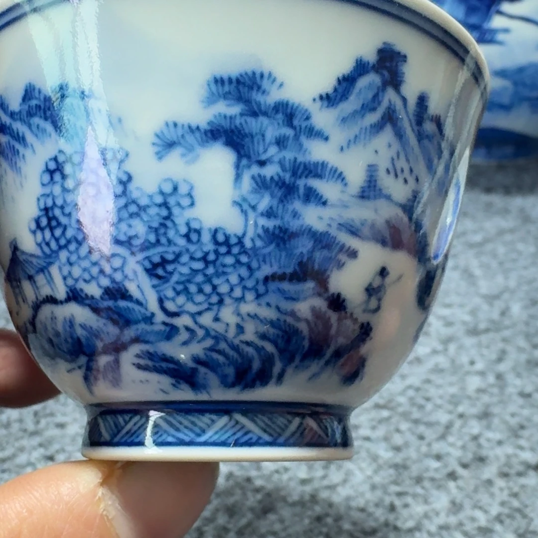 现代景德镇陶瓷手绘茶具