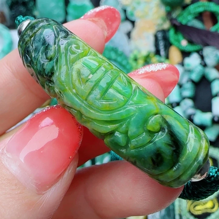 颈饰未镶嵌翡翠天然A货358