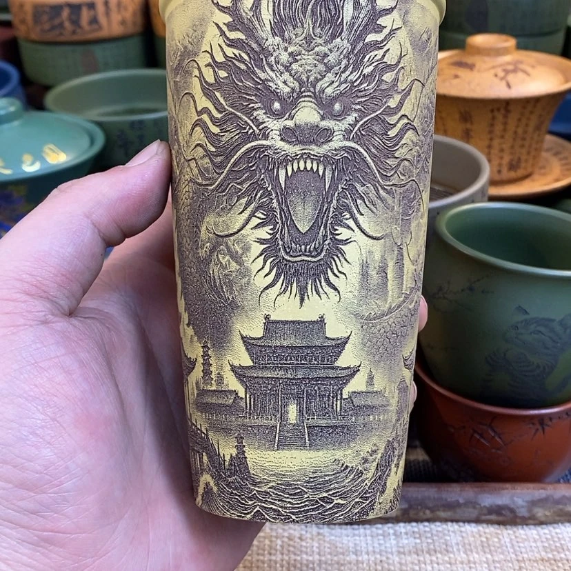 【闪购商品】紫砂杯子宜兴全手工紫砂杯