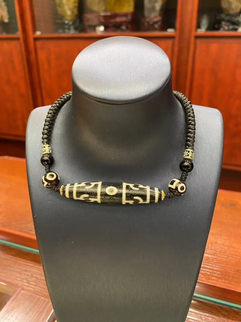 莲师法器三眼锁骨链