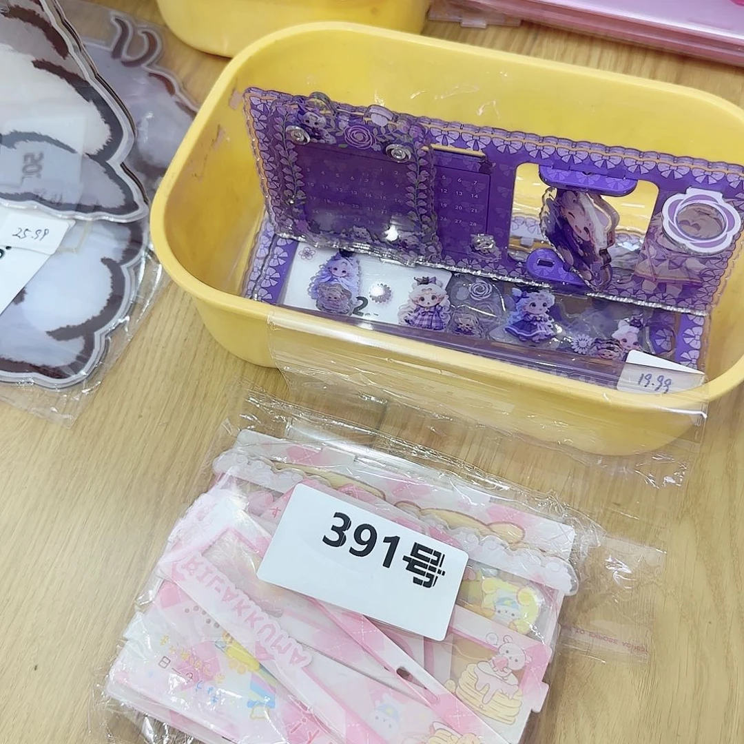 391 亚克力收纳盒置物架