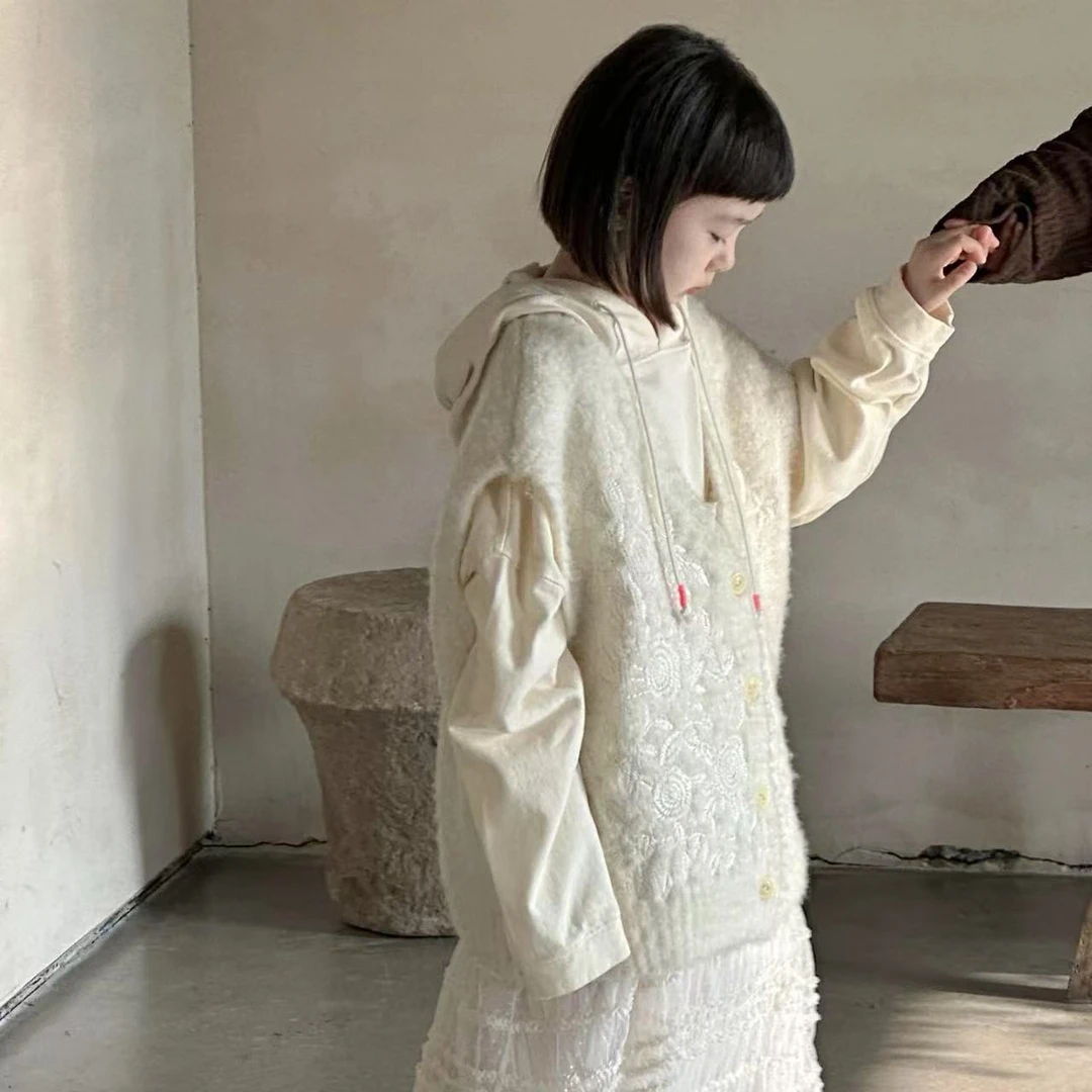 【手作马甲】亲子开衫马甲N061