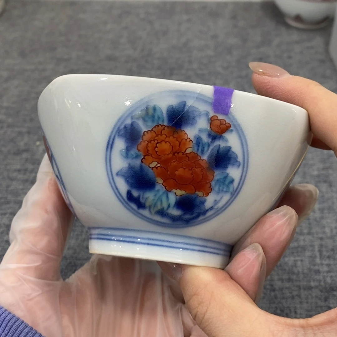 瓷片非常漂亮好看的花瓶