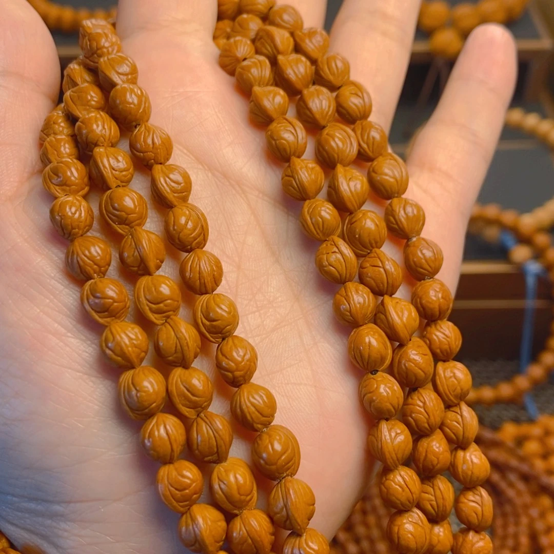 自***火桃核吊坠秦岭森林075