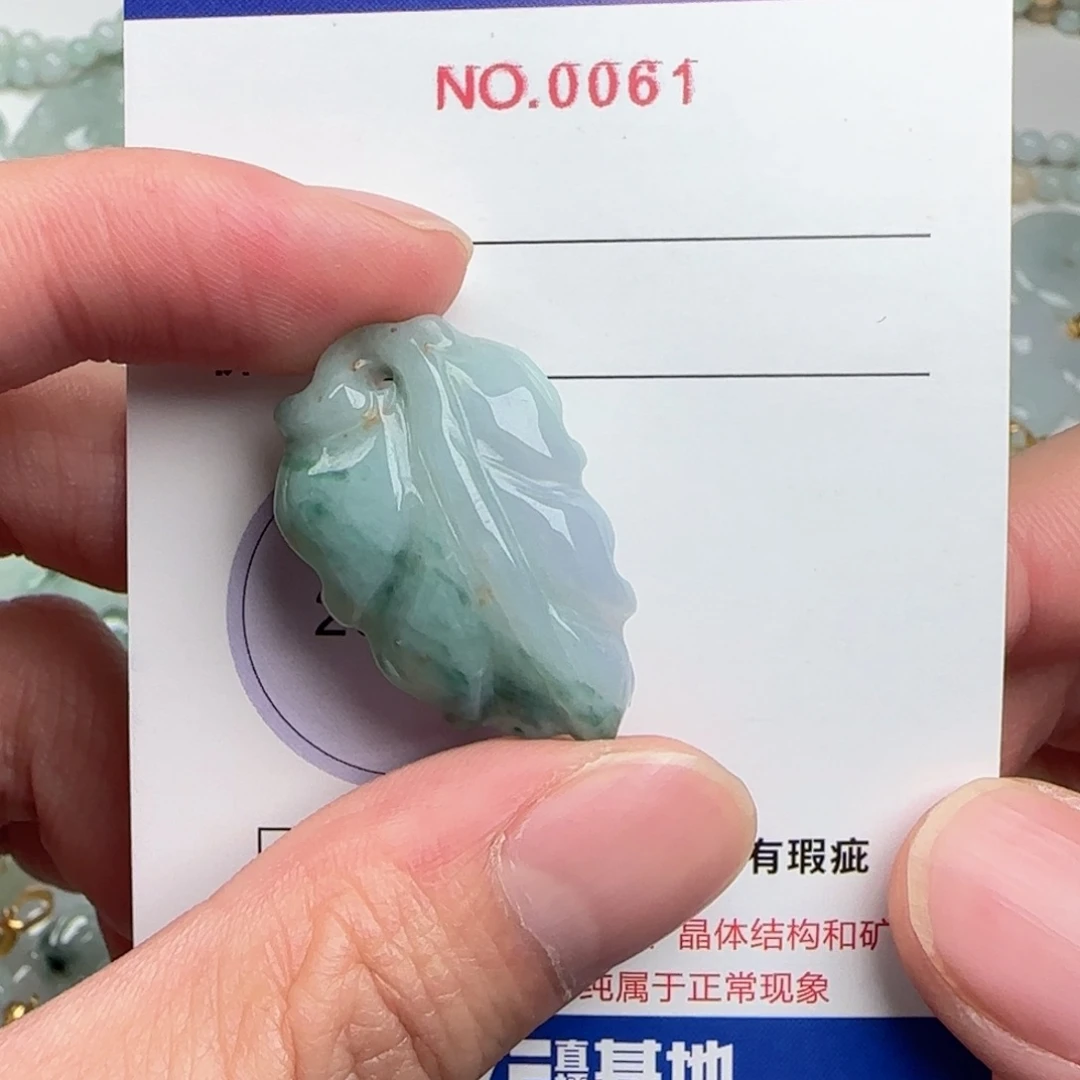 翡翠未镶嵌颈饰61
