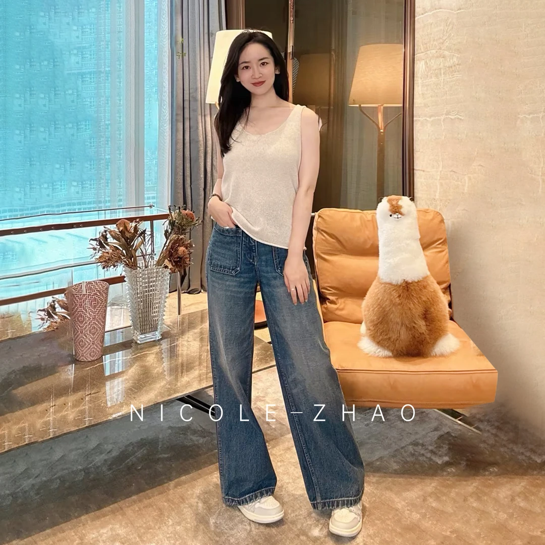 4NKN703/4NKN703D口袋裤【贵姐NICOLE】土耳其进口时尚休闲牛仔裤