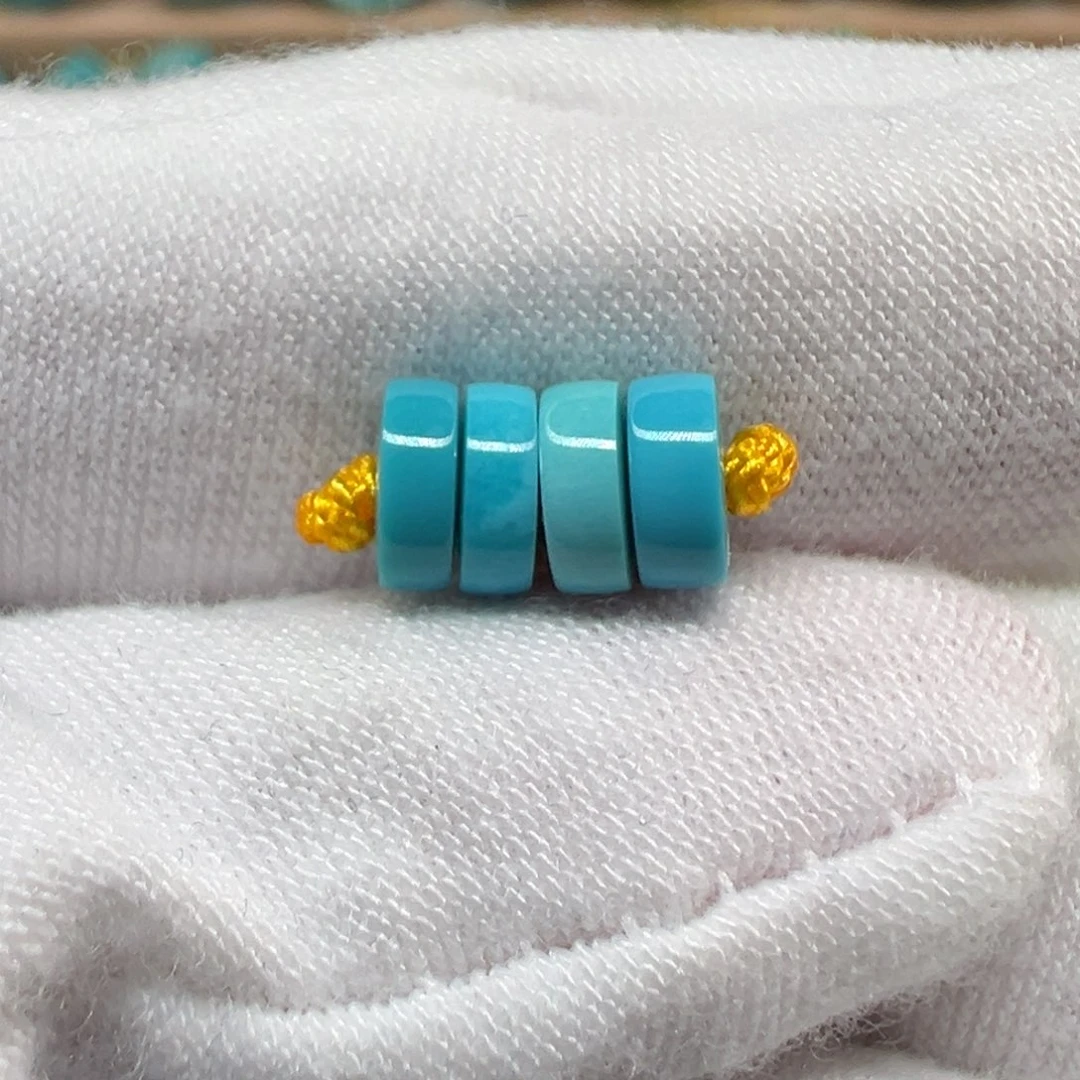 绿松石未镶嵌配饰直径6.0