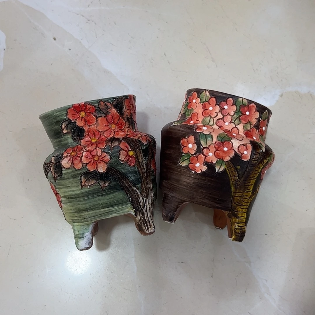 景德镇炫彩手绘口5高9