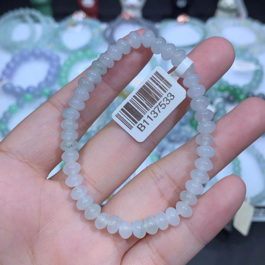 翡翠未镶嵌手串天然