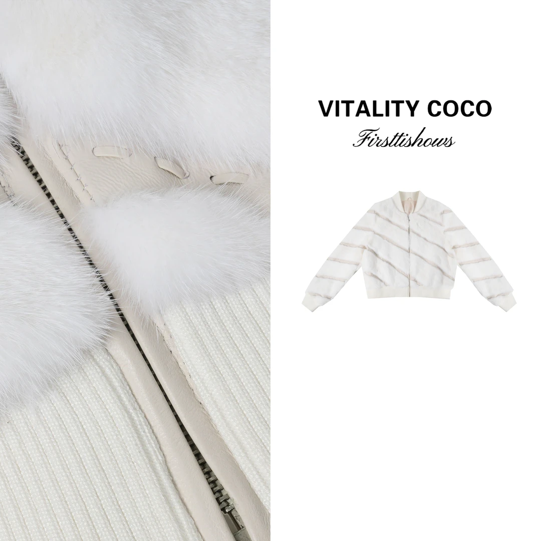 VITALITY COCO·F系列新款女装 高定水貂外套-2849