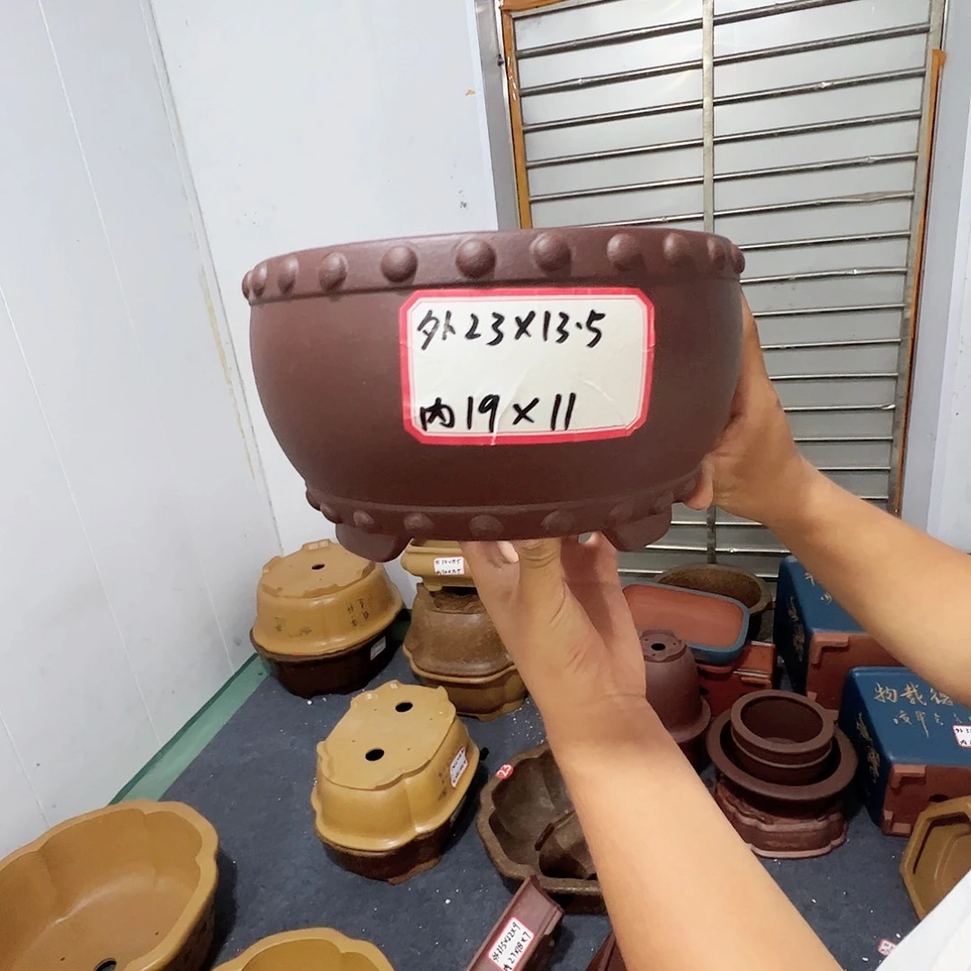 紫砂花盆紫砂花盆