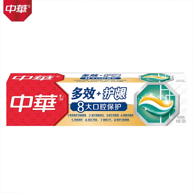 中华牙膏亮白护龈薄荷味美白牙齿口气清新小孩