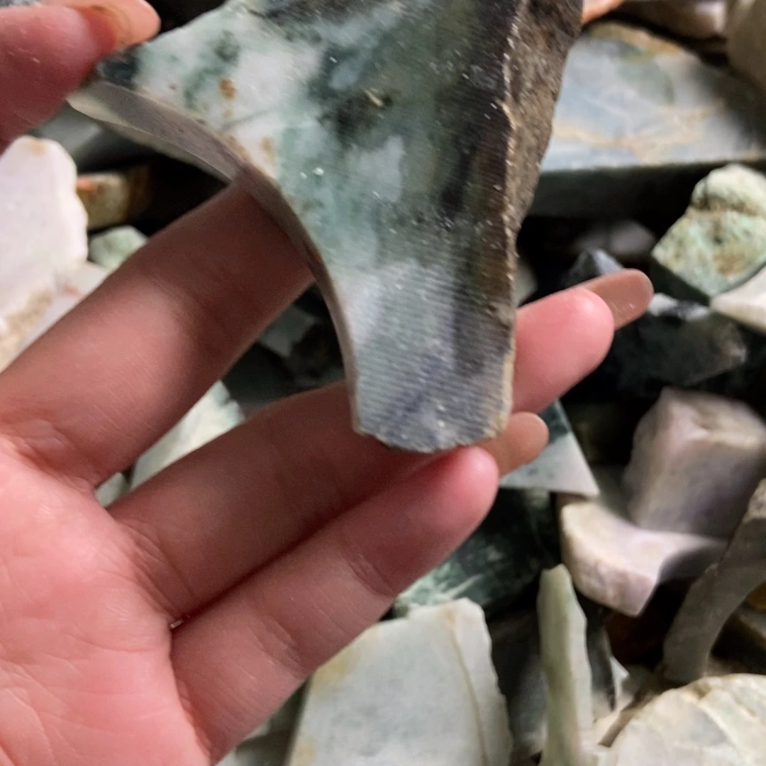 翡翠未镶嵌挂件天然翡翠