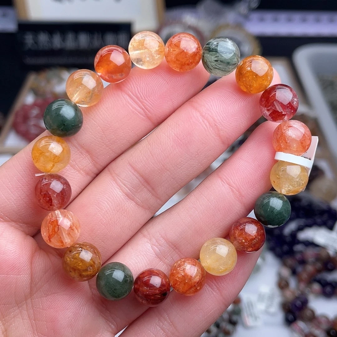 水晶手串未镶嵌天然