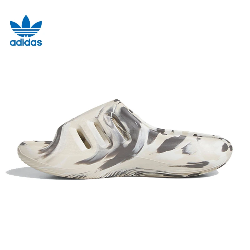 adidas阿迪达斯【太】三叶草男女运动休闲拖鞋JH8018