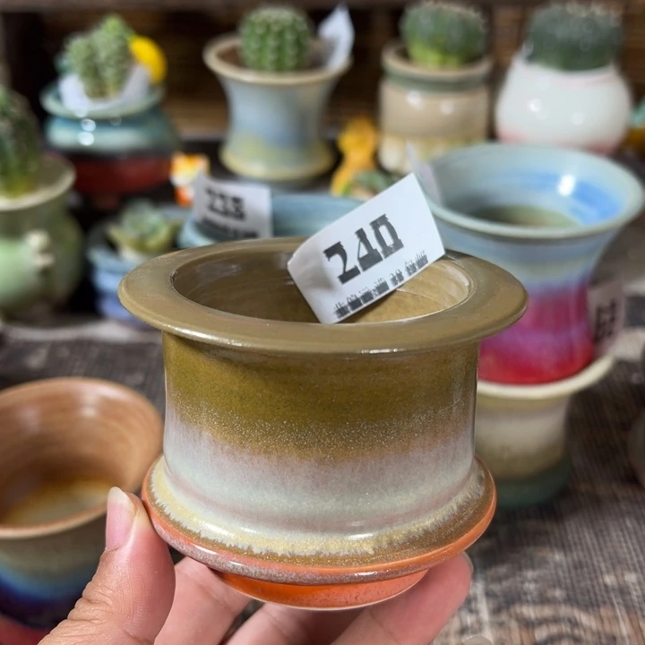 口6 手工花盆满30包邮