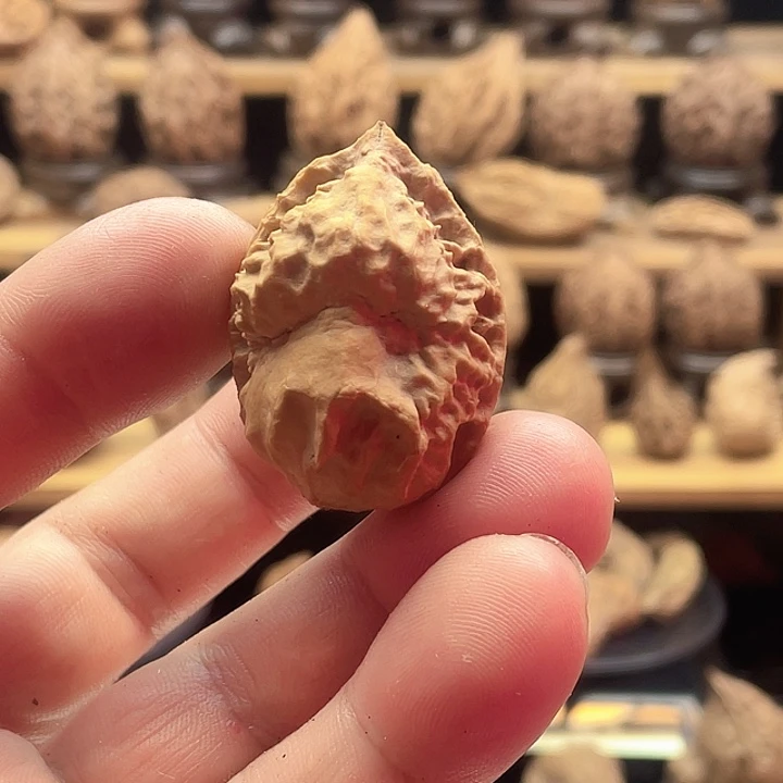 把件文玩核桃双面鬼脸2