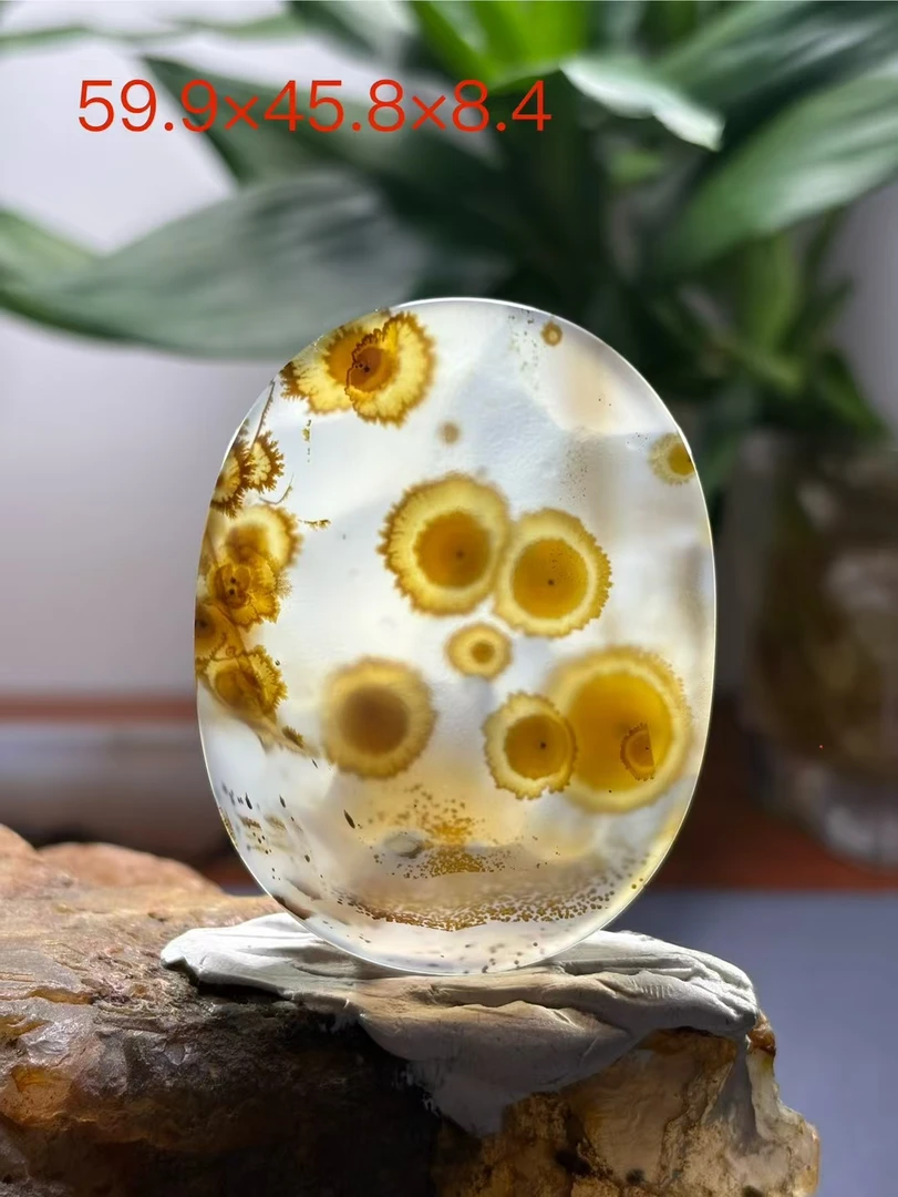 天然海洋玉髓草花吊坠上新货