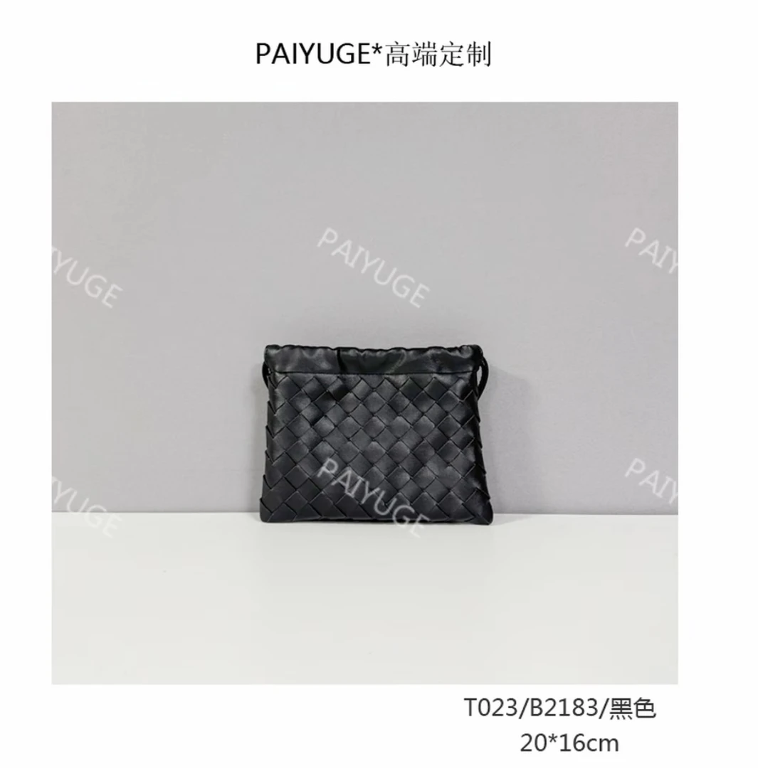 T023/2183/黑色 paiyuge高端订制百搭女士手提单肩斜挎包2239