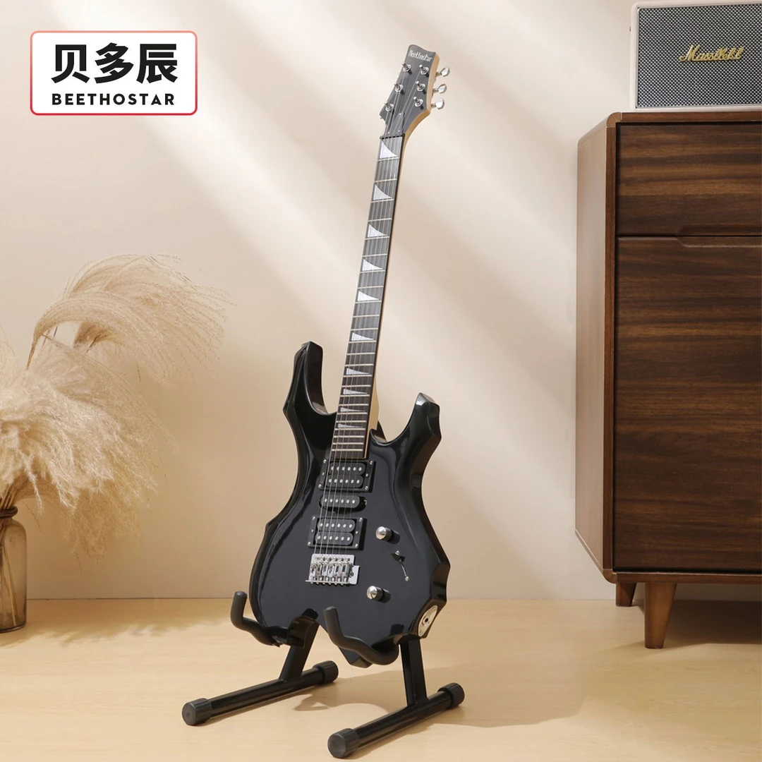 贝多辰电吉他新手单单单双专业级ST摇滚套餐初学入门带音响单摇