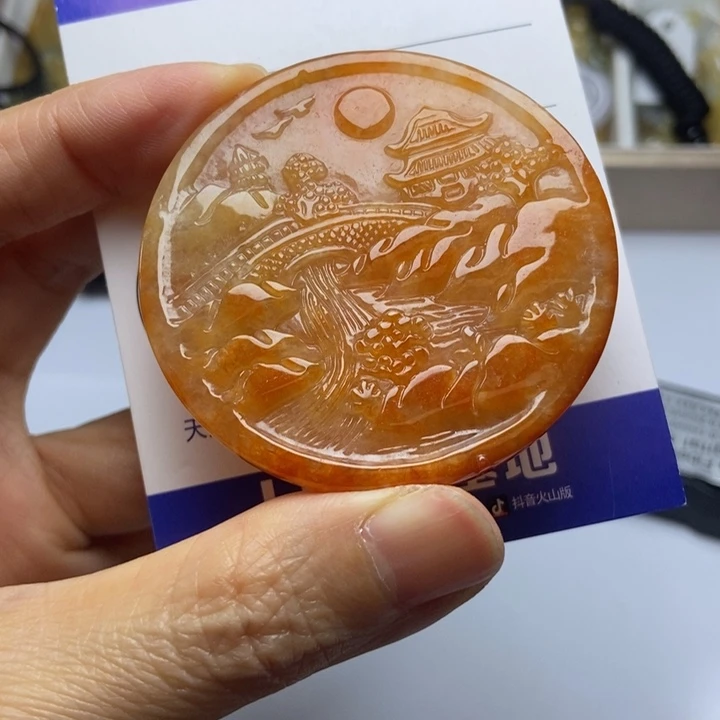 颈饰未镶嵌翡翠翡翠