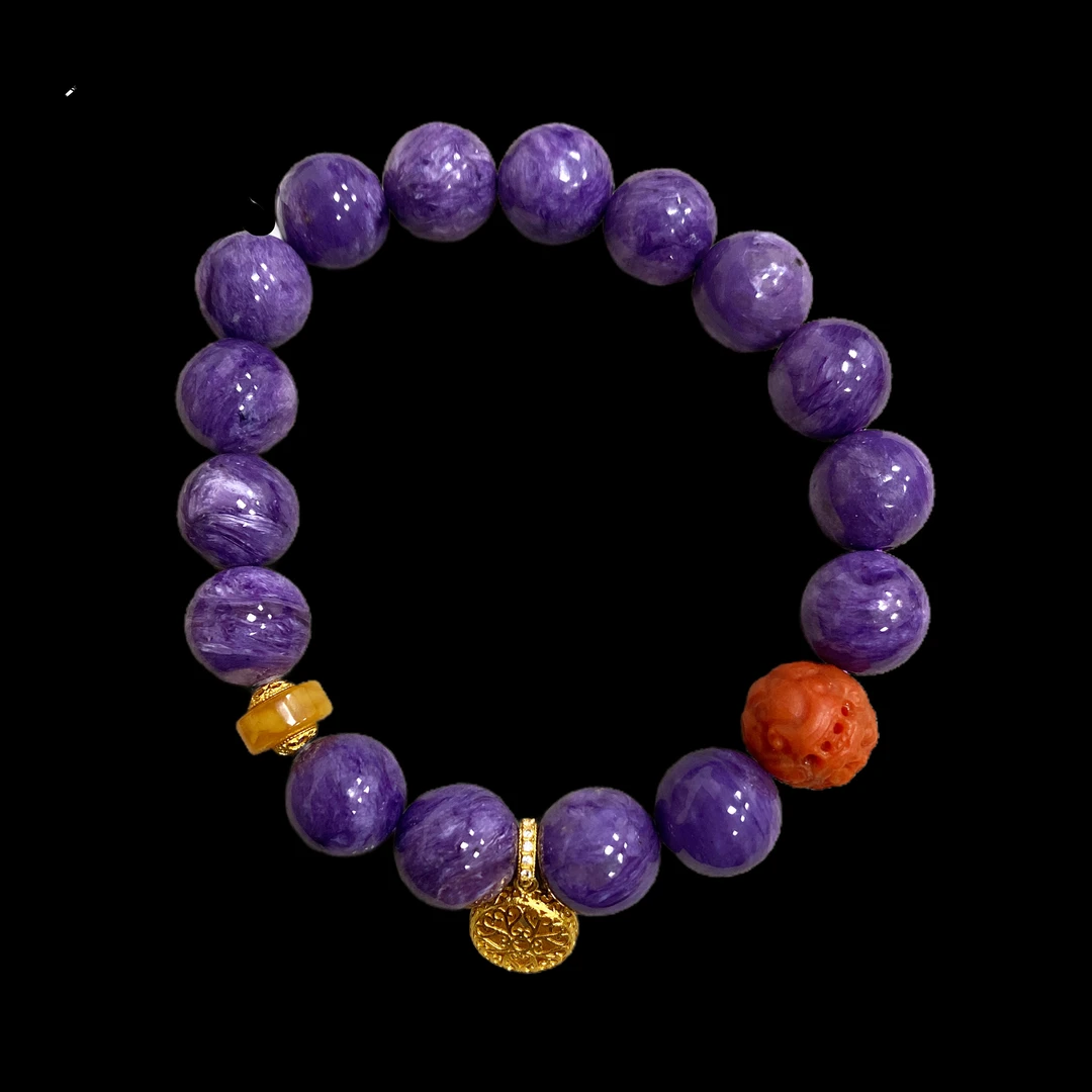 V8250紫龙晶手串（多样性，发一）