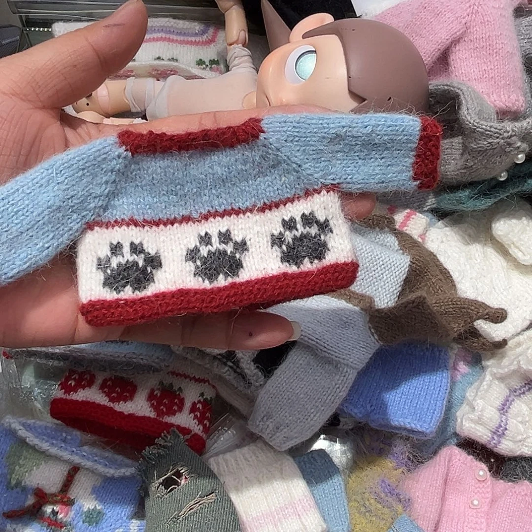 宝贝三件新款针织