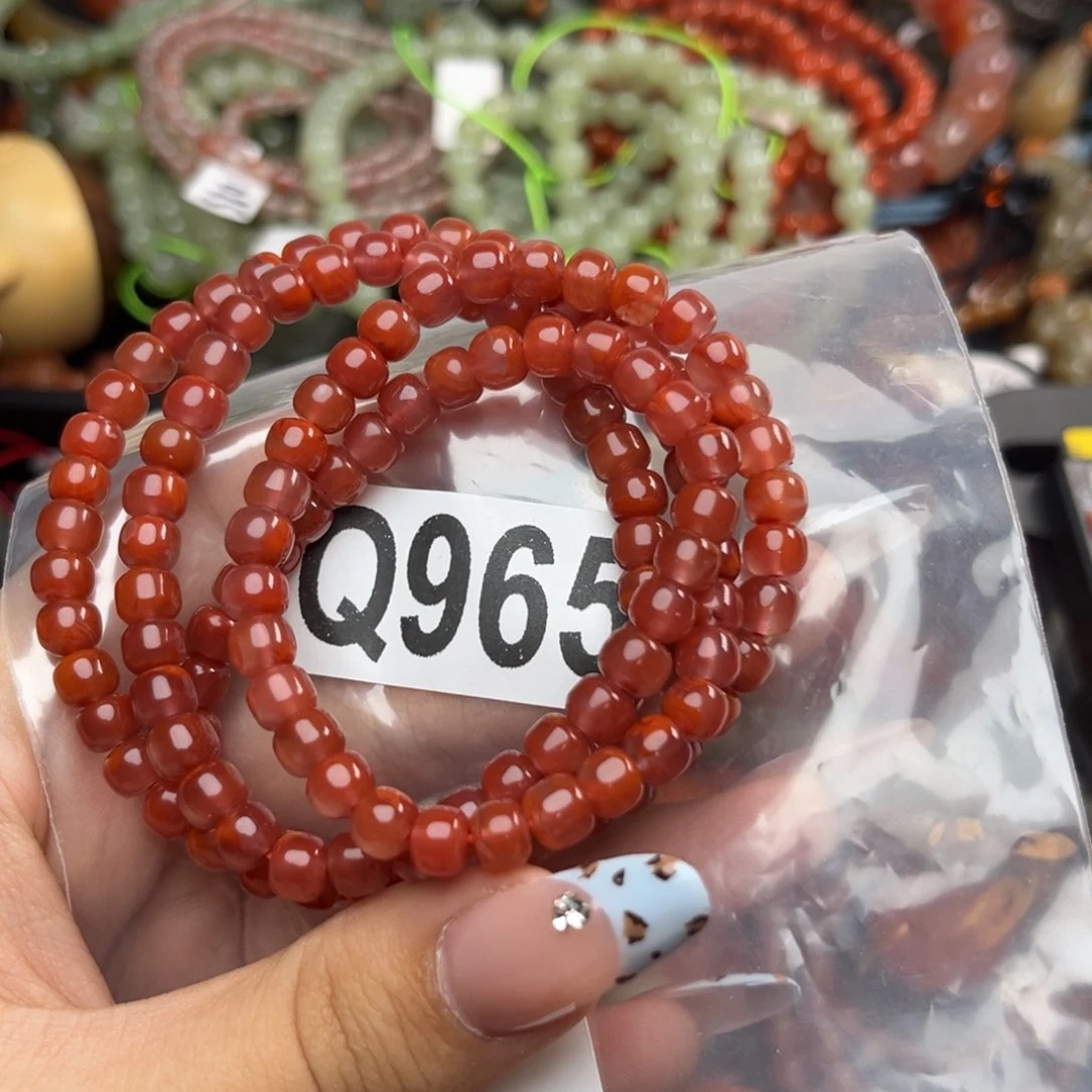 南红玛瑙未镶嵌珠宝奇石6*