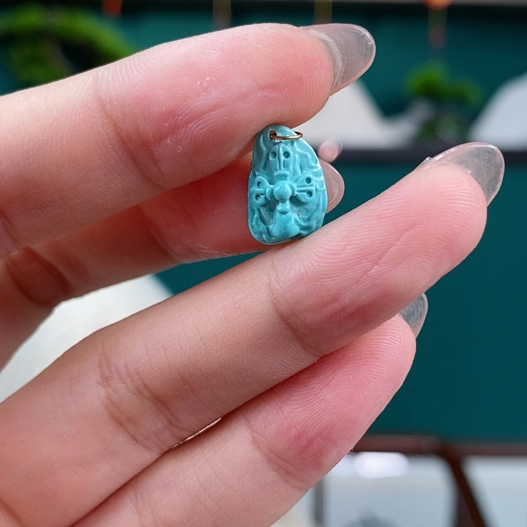 绿松石珠宝奇石未镶嵌