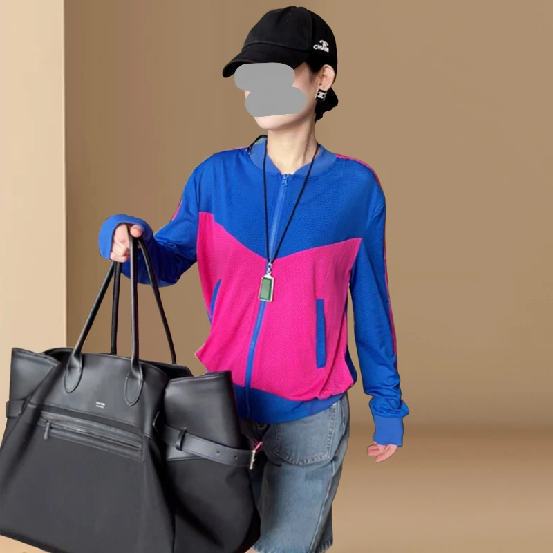 巨好看的轻薄透气防晒衣女夏季2025新款休闲绿色短款防晒外套薄款