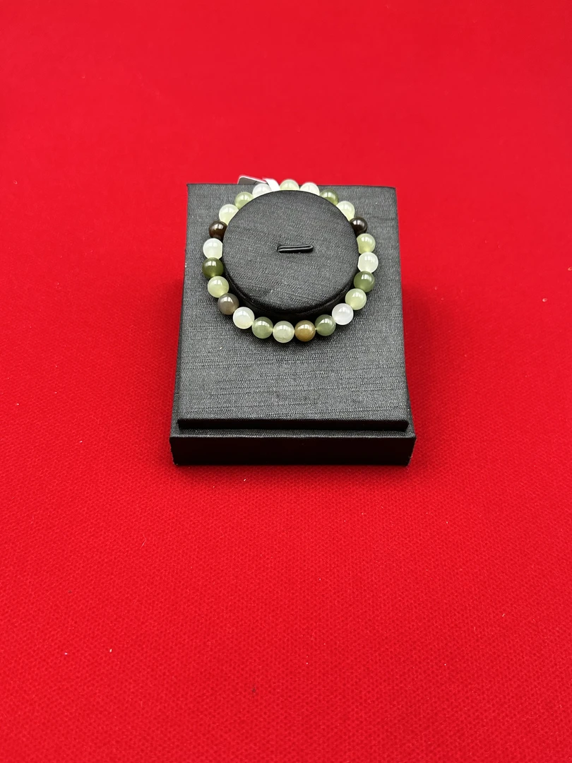 SC10059【玉祥源】和田玉未镶嵌多宝手串8mm