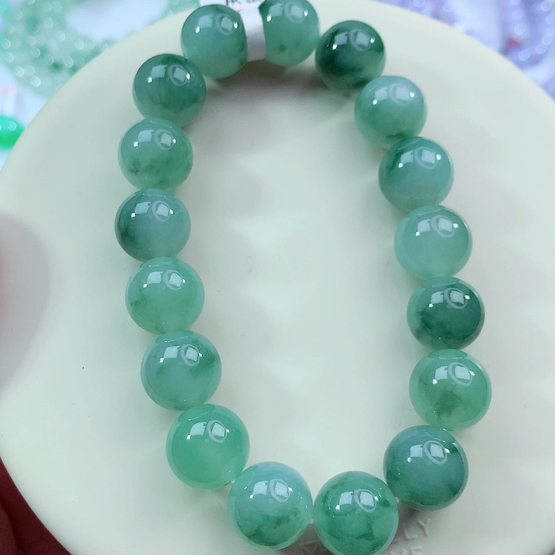 翡翠未镶嵌手链卡12