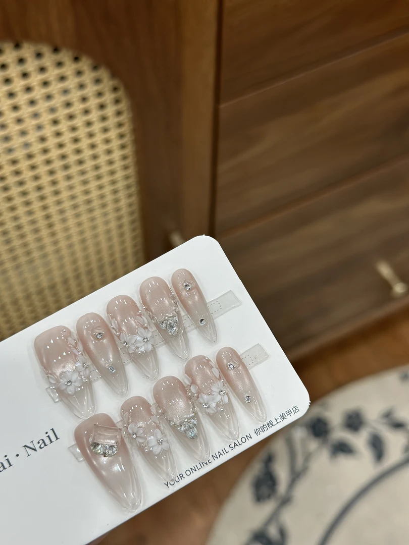 白菜家花环少女（白版）手工穿戴甲