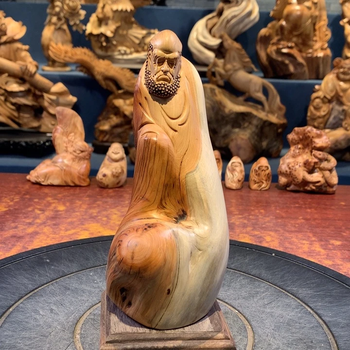 柏木（崖柏）根雕摆件