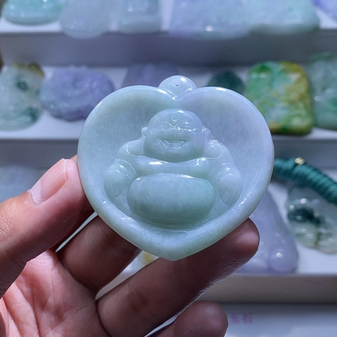 【闪购商品】翡翠颈饰未镶嵌佛牌