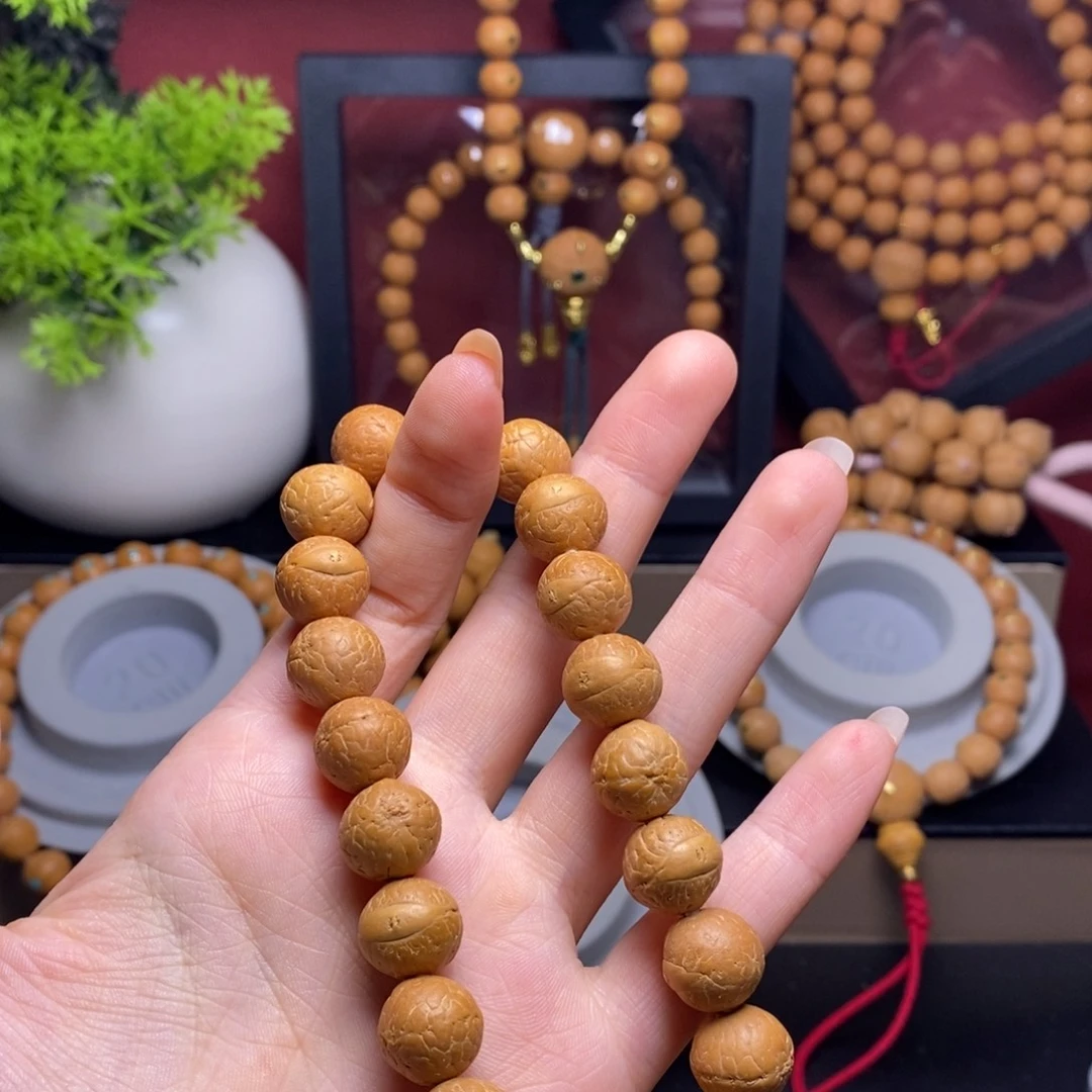 但***故凤眼菩提手串12.5素串