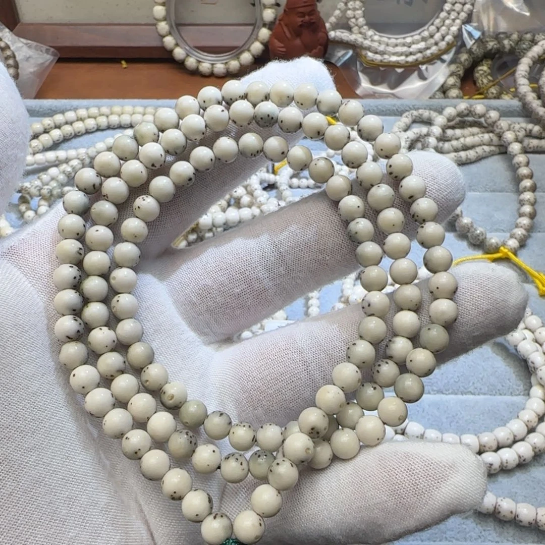 星月菩提手串6圆筒体的