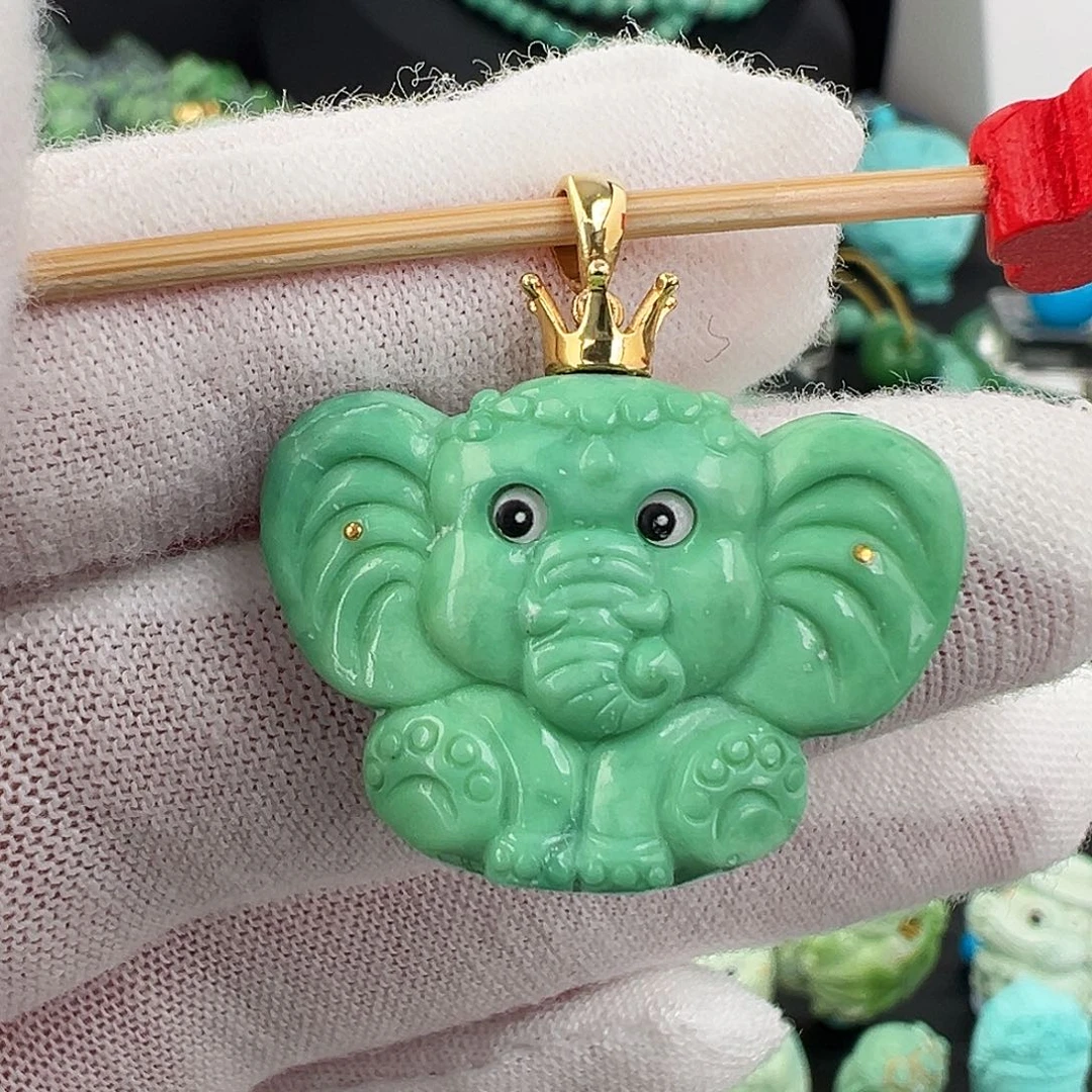 绿松石未镶嵌绿松石主播万丽