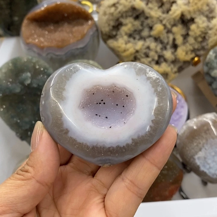 未镶嵌紫晶珠宝半成品22