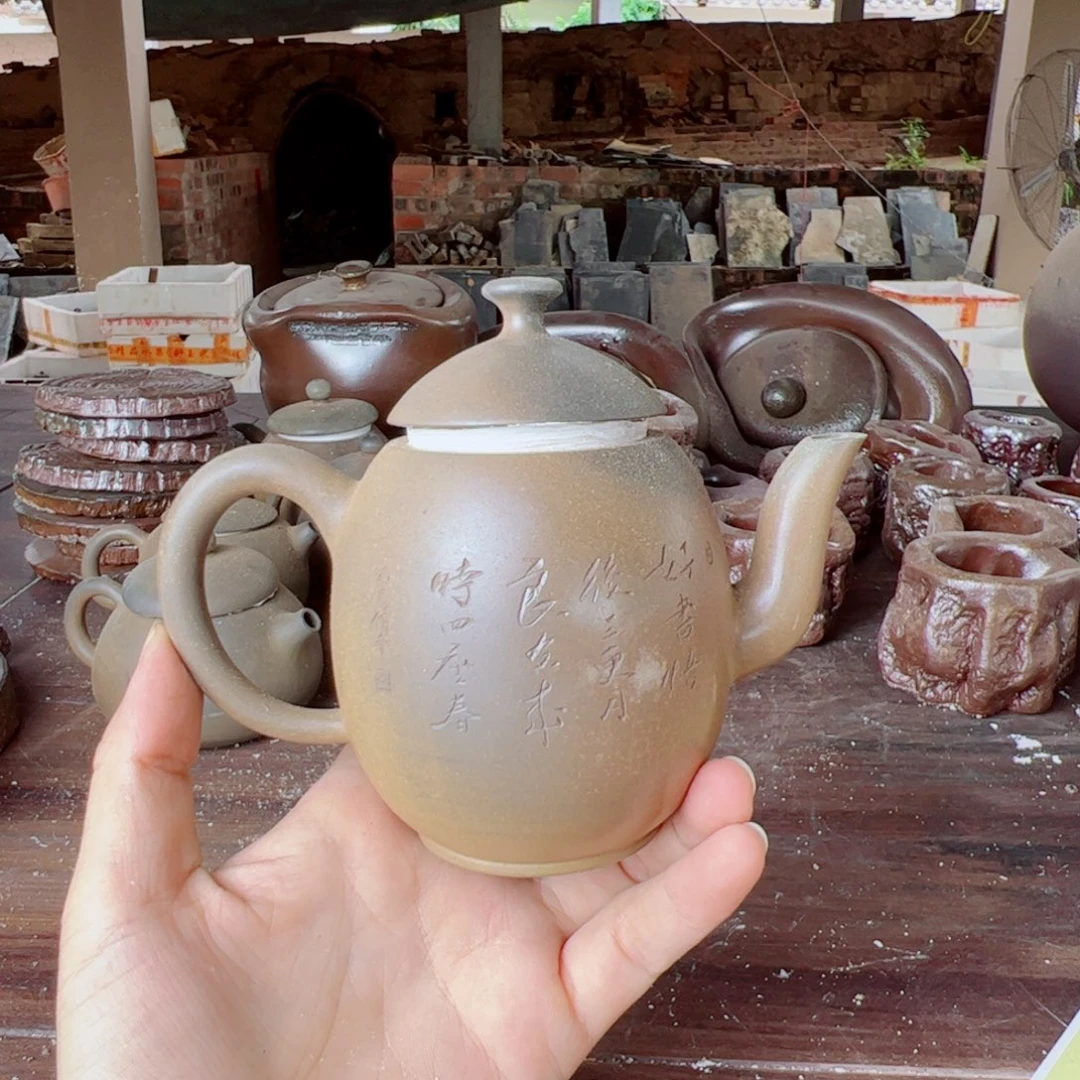 坭兴陶贵台龙窑柴烧茶器A225