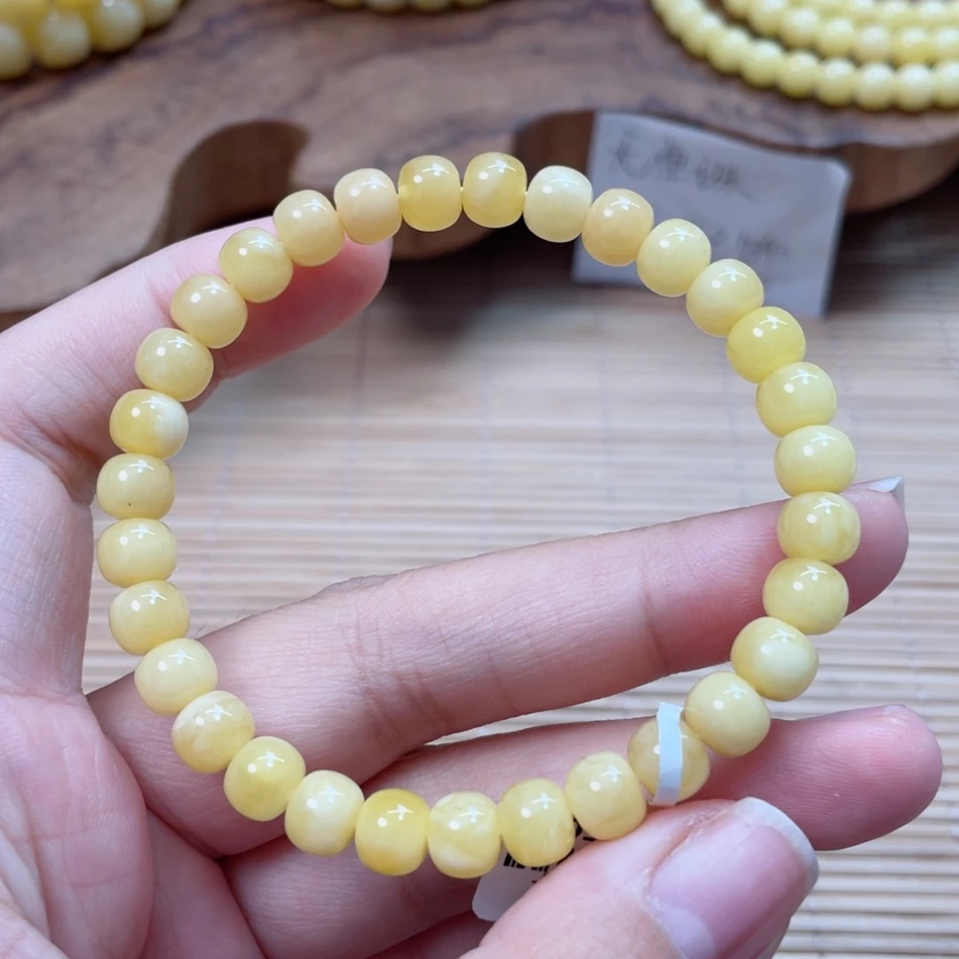 蜜蜡未镶嵌手串蜜蜡