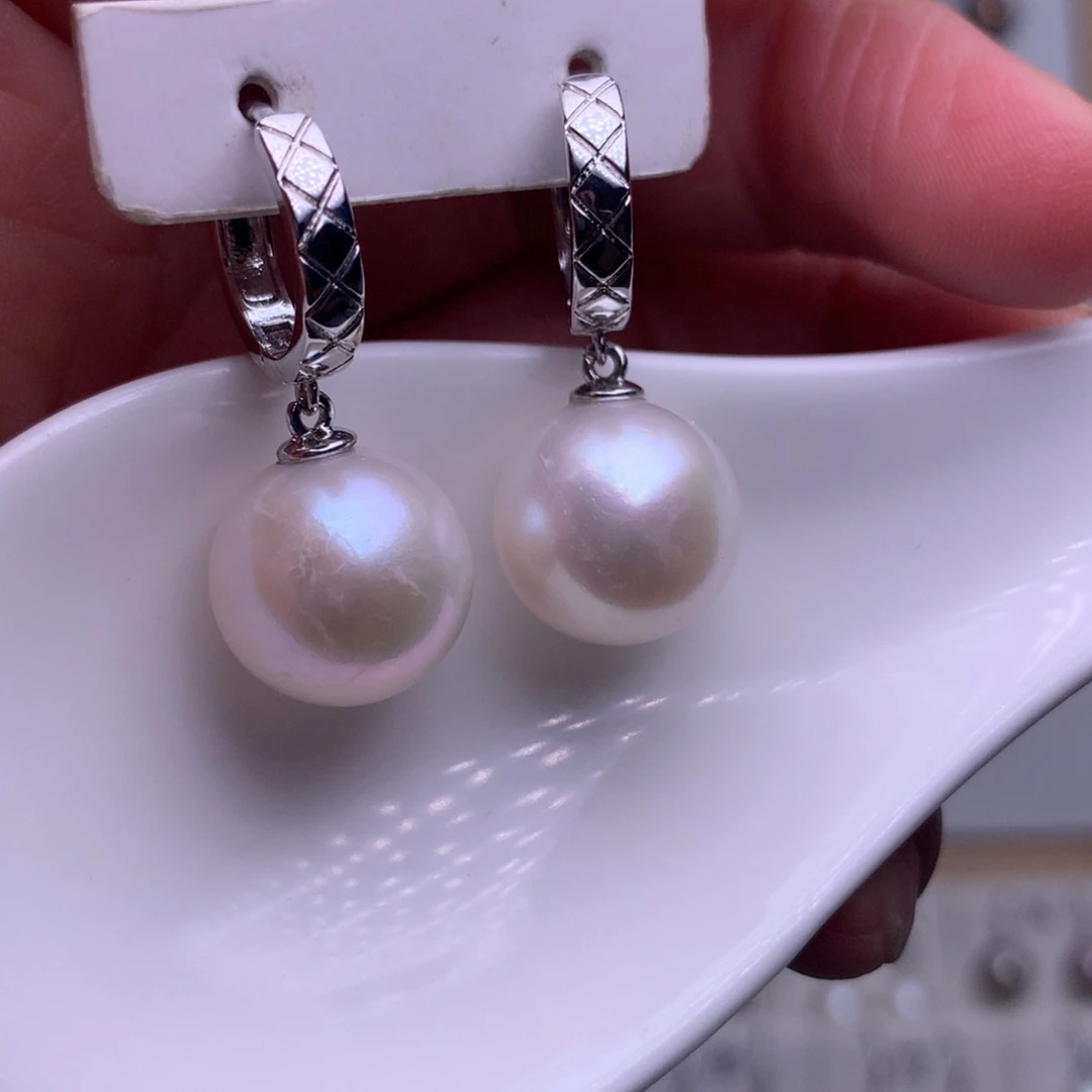 未镶嵌耳饰淡水珍珠
