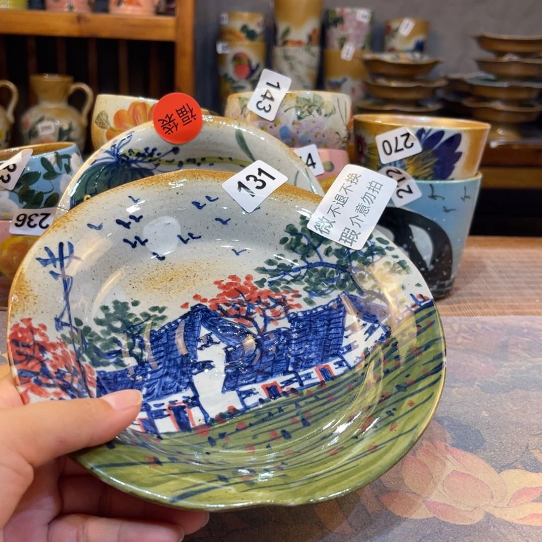 瓷片景德镇手工制作
