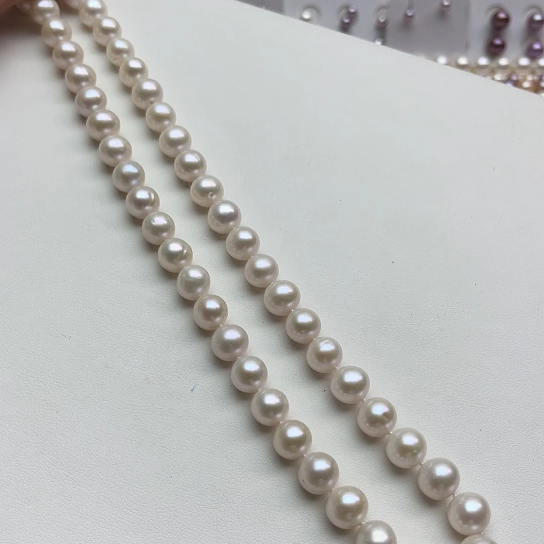 未镶嵌颈饰淡水珍珠