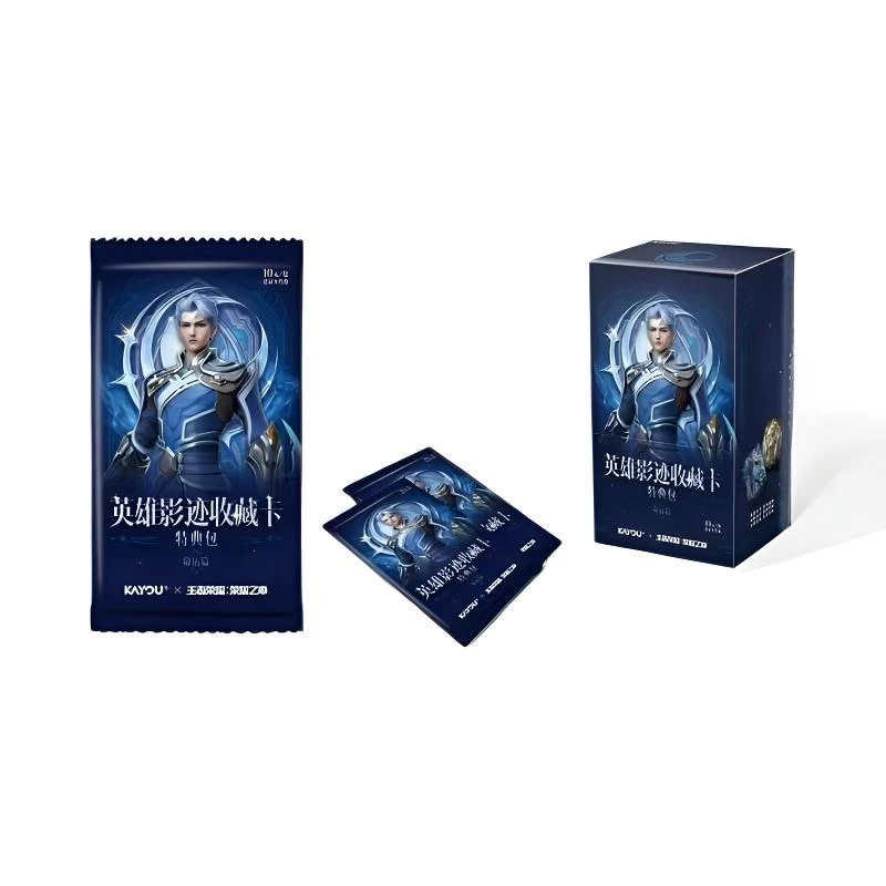 【玩法合集】卡游王者荣耀荣耀之章-英雄影迹收藏卡-特典包第一弹